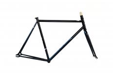 Single Speed Frameset Black