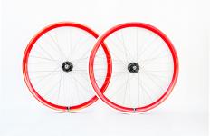 Red Single Speed wheelset