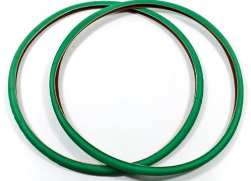 Fixie green tires