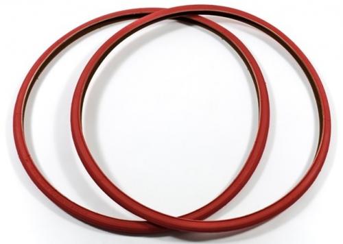 Fixie red tires