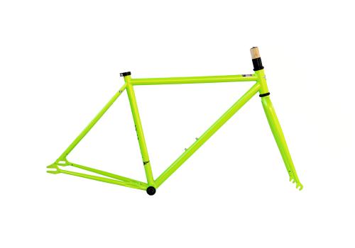 Single Speed Frameset Lime Green